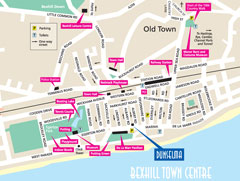 Map of Bexhill